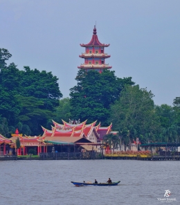 Pagoda di Pulau Kemaro. Sumber: koleksi pribadi