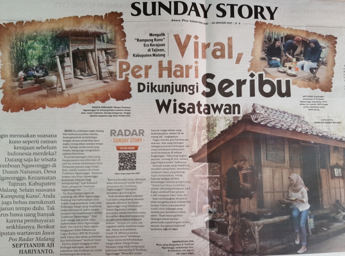 Berita di Jawa Pos (24/01/2021)|Foto Dok. Bolang