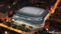 Ilustrasi Stadion Santiago Bernabeu pasca selesai direnovasi. | foto: realmadrid.com