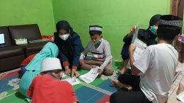 mengajari anak-anak tentang 3M  melalui gambar kreatif | dokpri