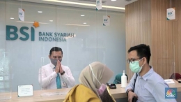 Bank Syariah Indonesia dengan Kode Saham BRIS/ sumber: www.cnbcindonesia.com