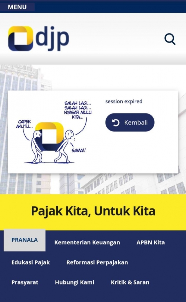 Mulai sudah tuh kepala senut-senut (ss djp online)