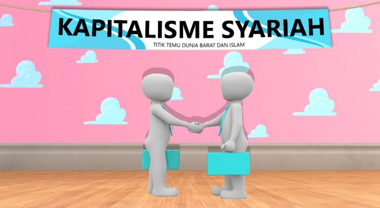 Kapitalisme Syariah Titik Temu Dunia Barat Dunia Islam. Gambar : The Walt Disney Pixal diolah pribadi