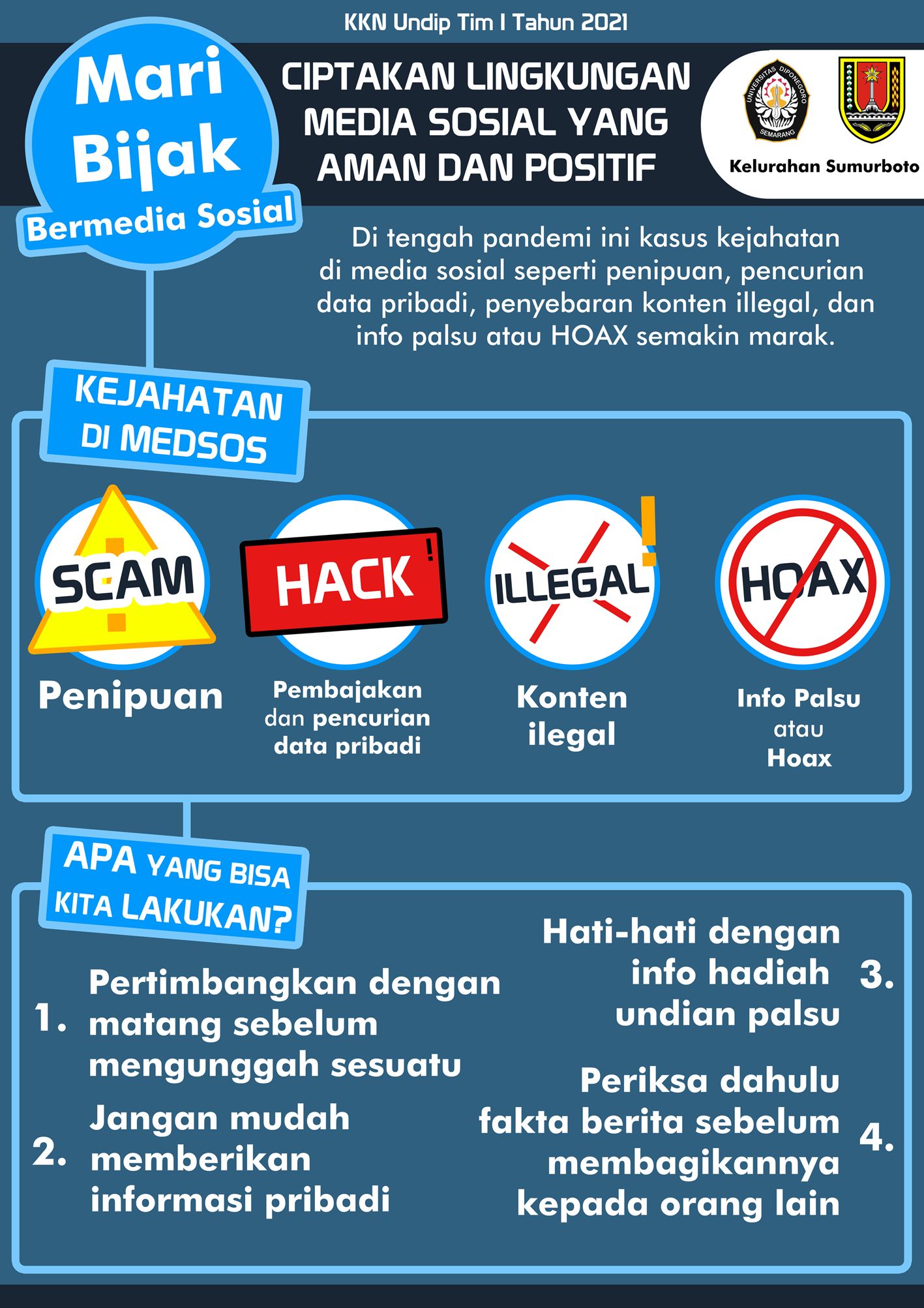 Demi Cegah Penyebaran Hoax, Mahasiswa KKN Undip Edukasi Masyarakat ...