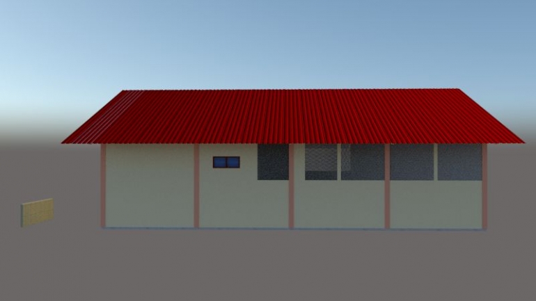 Gambar 7. Tampak Samping Kiri 3D TPS 3R