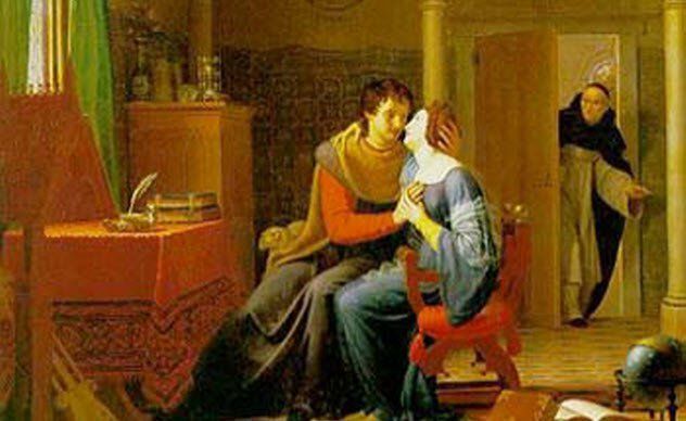 Legenda cinta Abelard dan Heloise heboh di dunia ketika itu (Foto: andreacefalo.com) 