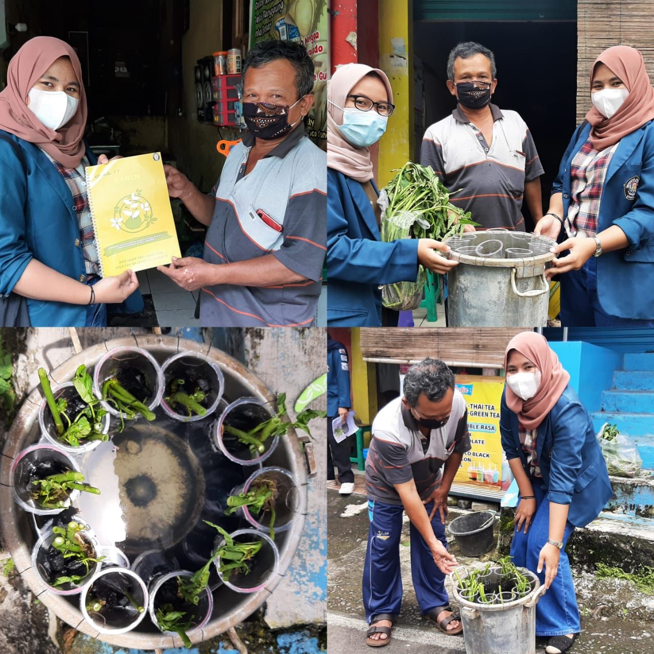 Foto Artikel : Solutif! Mahasiswa KKN Undip Manfaatkan Barang Bekas ...