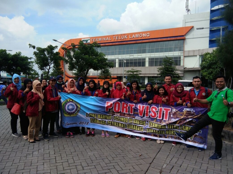 Port visit menjadi kombinasi cantik sebelum magang - sebelum pandemi (Foto: stiamak.ac.id)