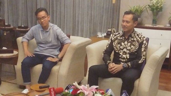 Gibran Rakabuming Raka dan Agus Harimurti Yudhoyono (tribunnews.com)