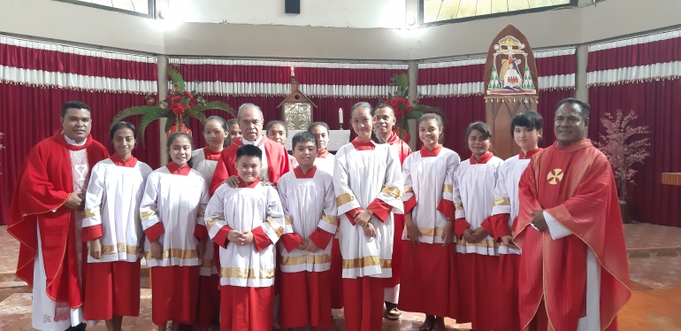 foto.dok.pribadi/Perayaan Imlek Tahun Lalu di Katedral Atambua