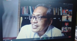 Gus Ulil dalam acara Webinar SPK