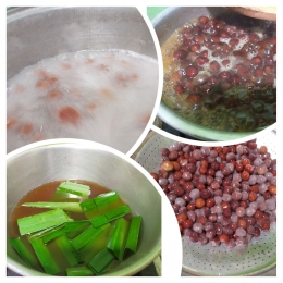 Proses pembuatan Boba Milk Tea 2 | Foto: Siti Nazarotin
