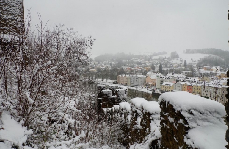 Pemandangan Kota Passau saat musim dingin (Dokpri)