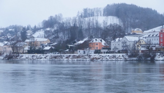 Pemandangan musim dingin Passau (Dokpri)