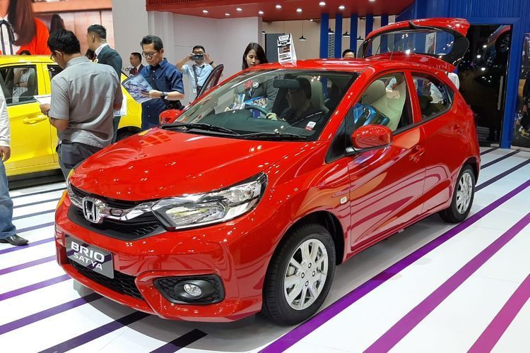 Mobil LCGC di GIIAS 2019. Gambar: kompas.com/Donny