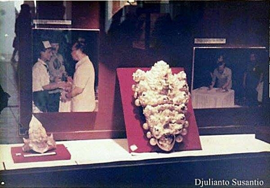 Pameran temuan emas di Museum Nasional (Dokpri)