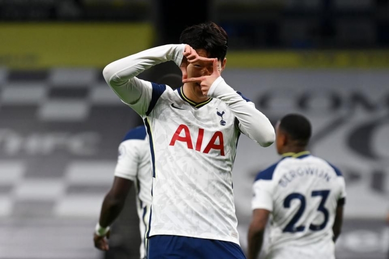 Son Heung Min. (via forbes.com)