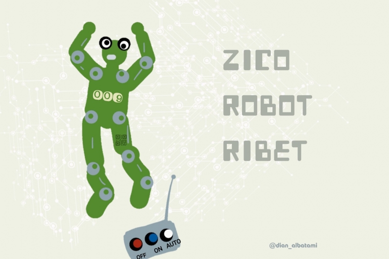 Ilustrasi Zico Robot Ribet /Dokpri