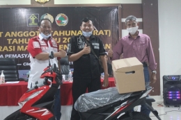 Lapas Cilegon bagikan doorprize saat RAT Koperasi Pengayoman