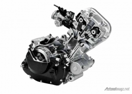 Mesin All New Honda CB150R. Sumber gambar: www.Automagz.net