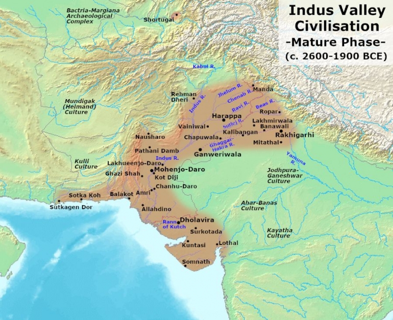 Lembah Indus (sumber: wikipedia.org) 