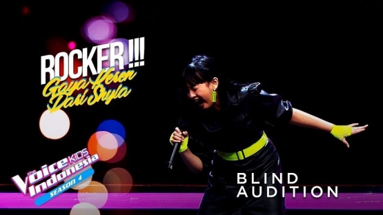 Shyla Federicka-Foto: Youtube The Voice Kids Indonesia