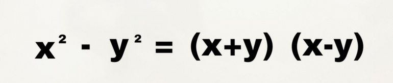 Sebuah rumus matematika. Koleksi pribadi.