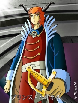 Gambar Prince Heinell musuh utama Voltus V (sumber: animoapps.com)