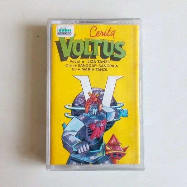 Foto Kaset Voltus V versi Sanggar Cerita (sumber: bukalapak.com/kanahegos)