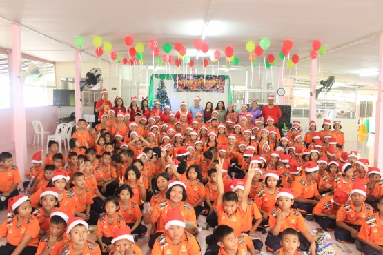 Natal 2019 di Chum Chon Wat Huay Ruam School-dokumentasi pribadi