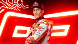 Kapan kembali, Marc? Gambar: Twitter/HRC_MotoGP
