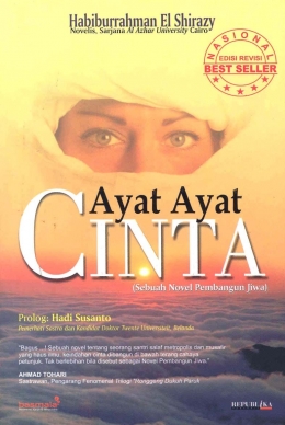 Kover novel Ayat-Ayat Cinta/Foto: wikipedia.org