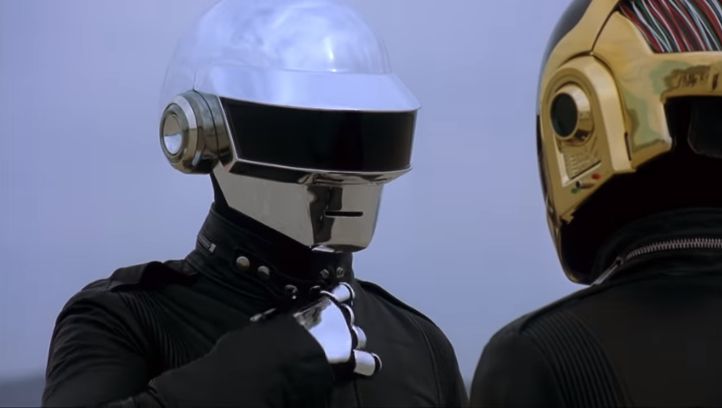 Tangkapan layar dari video perpisahan Daft Punk. (YouTube/Daft Punk)