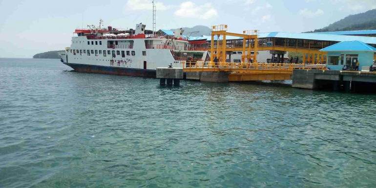 KMP BRR pada Usia 12 Tahun di Pelabuhan Balohan Sabang (doc Rachmad Yuliadi Nasir-Istimewa)