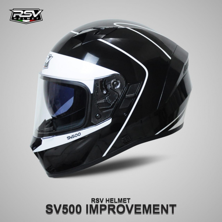 MOdel RSV Helmet SV500 Improvement (sumber: rsvhelmets.co.id)