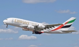 Emirates Airlines - Dubai. Sumber: Adrian Pington/ wikimediae