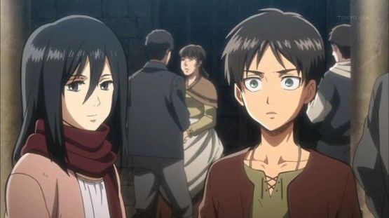 Eren dan Mikasa | sumber: www.kapanlagi.com