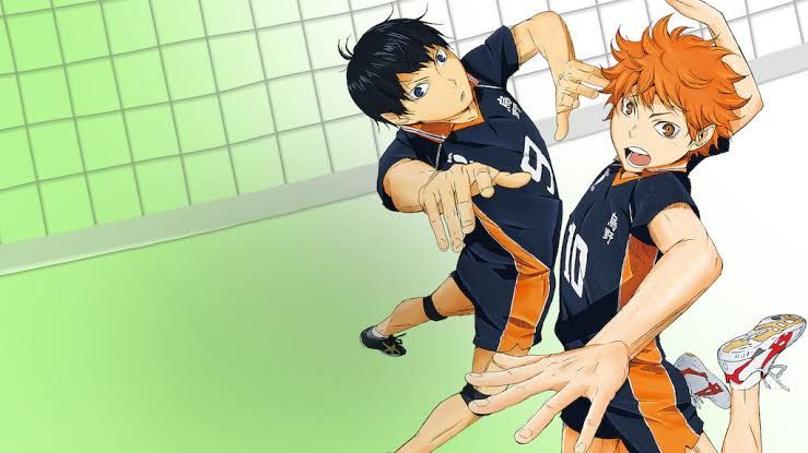 Anime olahraga bisa meningkatkan motivasi dan inspirasi. Salah satunya anime voli Haikyuu! (sumber gambar: netflix) 