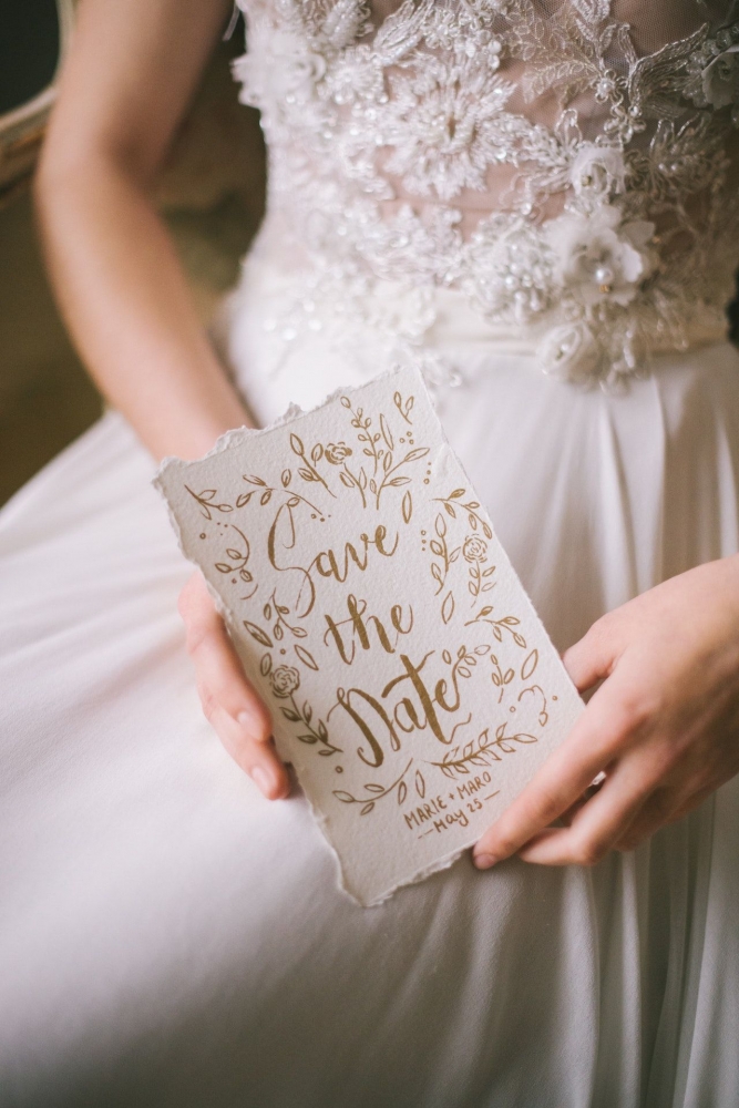 Ilustrasi undangan pernikahan. Gambar: Pexels/Olya Kobruseva