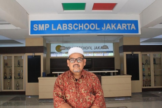 omjay di SMP Labschool Jakarta (Dokpri)