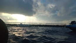 Dokumentasi Pribadi Ali Musri Syam @AMS99_Pelabuhan Ferry Penajam Paser Utara
