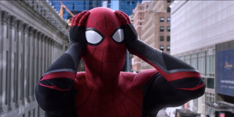 Spider-Man saat identitasnya terbongkar | Dok. Marvel Studio