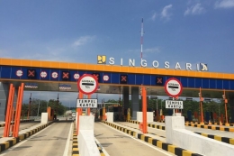 Pintu tol Singosari di Malang Jatim (Foto: kompas.com)