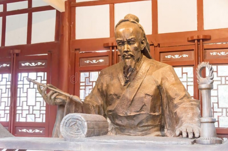 Ilustrasi Hua Tuo, penemu akupuntur dan dokter bedah pertama di dunia (sumber: dreamstime.com)