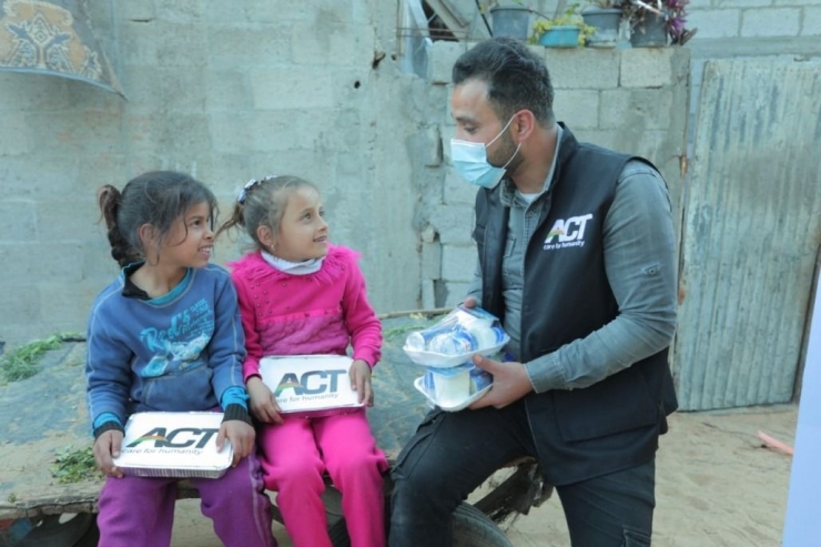 ACT distribusi pangan Gaza Palestina