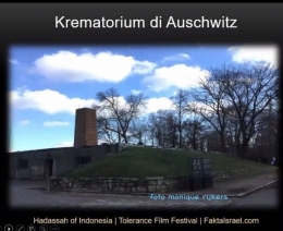 Krematorium Auschwitz (Sumber : Monique Rijkers) 