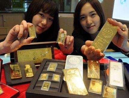 Ilustrasi investasi emas (Ilustrasi: thekoreantimes.com)