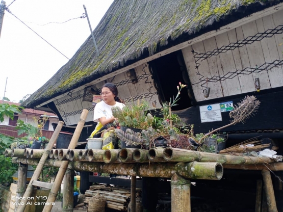 Penjelasan dari Fani Br Barus, Dokan, 1/3/2021 (Dokumentasi pribadi)