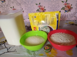 Bahan-bahan untuk adonan krim | Dokumentasi pribadi