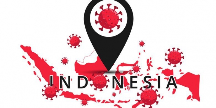 Indonesia dinyatakan terinfeki Covid-19 sejak 2 Maret 2020. Sumber foto: kompas.com 